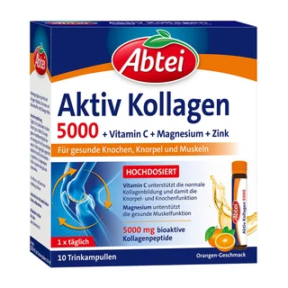 Perrigo Deutschland GmbH Abtei Aktiv Kollagen Trinkampullen, 10 Stück