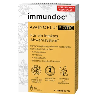 Janus Medica GmbH immundoc Aminoflu Pulver Beutel, 3 Stück