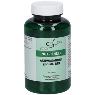 green line 11A Nutritheke Ashwagandha Kapseln, 120 Stück