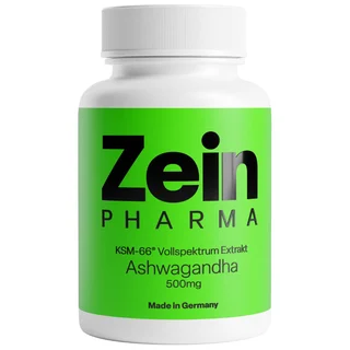 ZeinPharma Ashwagandha Extrakt 500 mg Kapseln 120 St