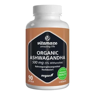 Vitamaze GmbH Vitamaze Ashwagandha Kapseln, 90 Stück