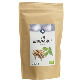 Aleavedis Naturprodukte GmbH Aleavedis Ashwagandha Bio Pulver, 300g