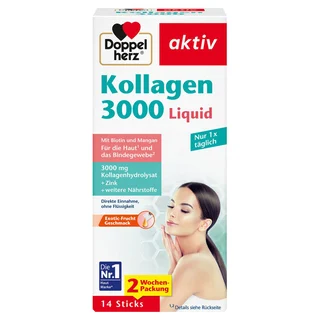 Doppelherz® aktiv Doppelherz Kollagen 3000 Liquid Sticks 14 St Flüssigkeit
