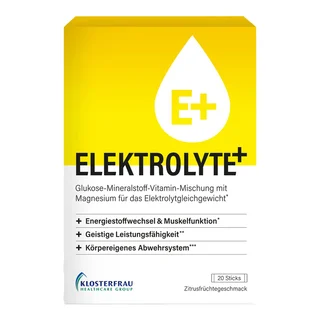 MCM Klosterfrau Vertriebsgesellschaft mbH Klosterfrau Elektrolyte+ Granulat Sticks, 20 Stück