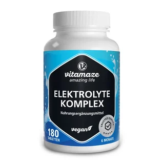 Vitamaze GmbH Vitamaze Elektrolyte Komplex Tabletten, 90 Stück