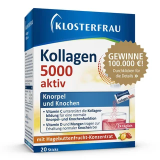 KLOSTERFRAU Kollagen 5000 aktiv Granulat Sticks 20 St