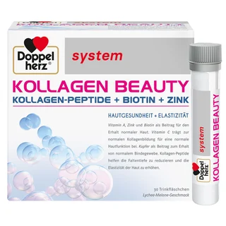 Doppelherz® system Doppelherz Kollagen Beauty system Trinkfläschchen 30 St Ampullen