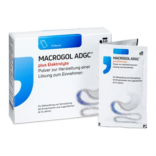 Zentiva Pharma GmbH Zentiva Macrogol ADGC plus Elektrolyte Pulver Beutel, 10 Stück