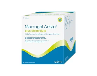 Aristo Pharma Macrogol Aristo plus Elektrolyte 13,72 g PLE 50 St Pulver zur Herstellung einer Lösung zum Einnehmen
