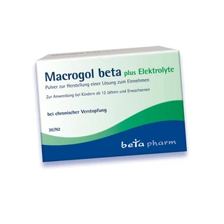 betapharm Arzneimittel GmbH betapharm Macrogol beta plus Elektrolyte Pulver Beutel, 30 Stück