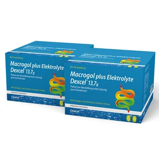 Dexcel Macrogol plus Elektrolyte  13,7 g PLE 100 St Pulver zur Herstellung einer Lösung zum Einnehmen