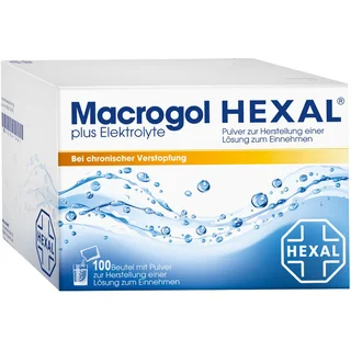 HEXAL Macrogol  plus Elektrolyte Plv.z.H.e.L.z.E. 100 St Beutel