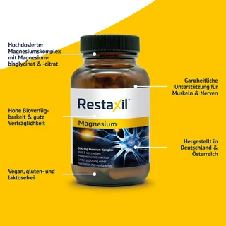 RESTAXIL Magnesium Kapseln 60 St