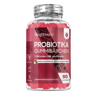 WEIGHTWORLD Probiotika Gummibärchen 90 St