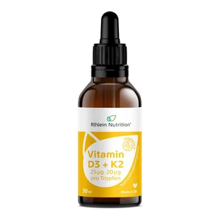 R(h)ein Nutrition & Health GmbH R(h)ein Nutrition Vitamin D3 + K2 Osteo Tropfen, 30ml