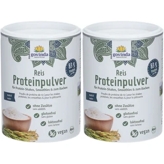 Govinda Reis-Proteinpulver x2 2x400 g Pulver