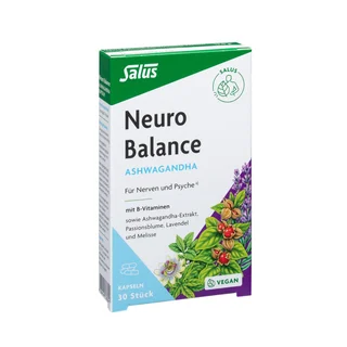 SALUS Pharma GmbH Salus Neuro Balance Ashwagandha Kapseln, 30 Stück