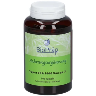 BioPräp Super EPA 1000 Omega-3 Kapseln 100 St