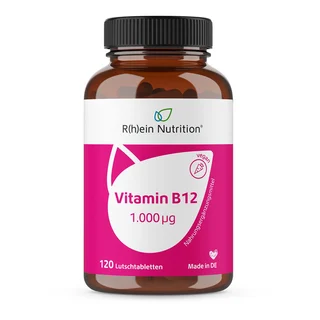 R(h)ein Nutrition & Health GmbH R(h)ein Nutrition Vitamin B12 1.000µg Lutschtabletten, 120 Stück