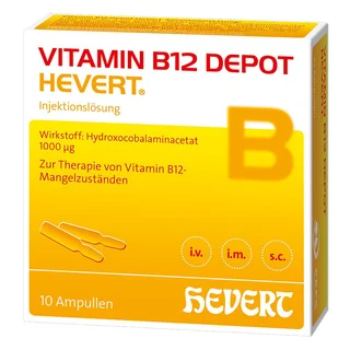 HEVERT Vitamin B12 Depot  Ampullen 10x2 ml