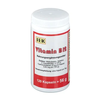 FBK-Pharma Vitamin B12 Kapseln, 120 Stück