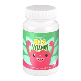 Kolbe Nutrition GmbH BjökoVit Vitamin B12 Kinder Kautabletten, 120 Stück