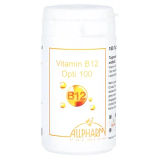 Allpharm Vertriebs GmbH Allpharm Vitamin B12 Opti 100 Tabletten, 180 Stück