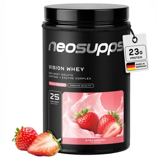 Neosupps Proteinpulver Strawberry, 750g, Whey Protein Pulver 750 g